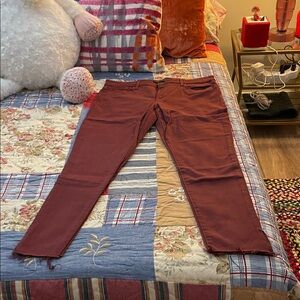 Joe’s Jeans Cranberry Red Jeans